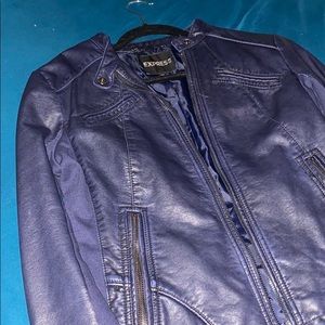 Express leather jacket